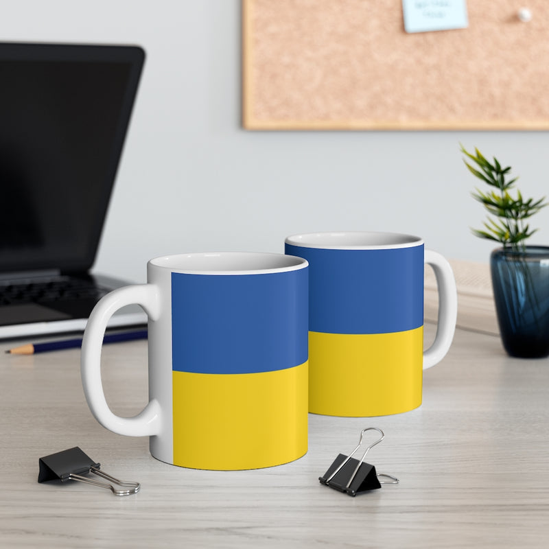 Ukraine Flag Mug