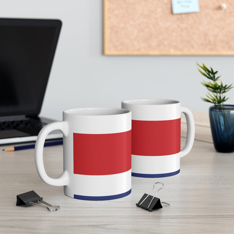 Costa Rica Flag Mug